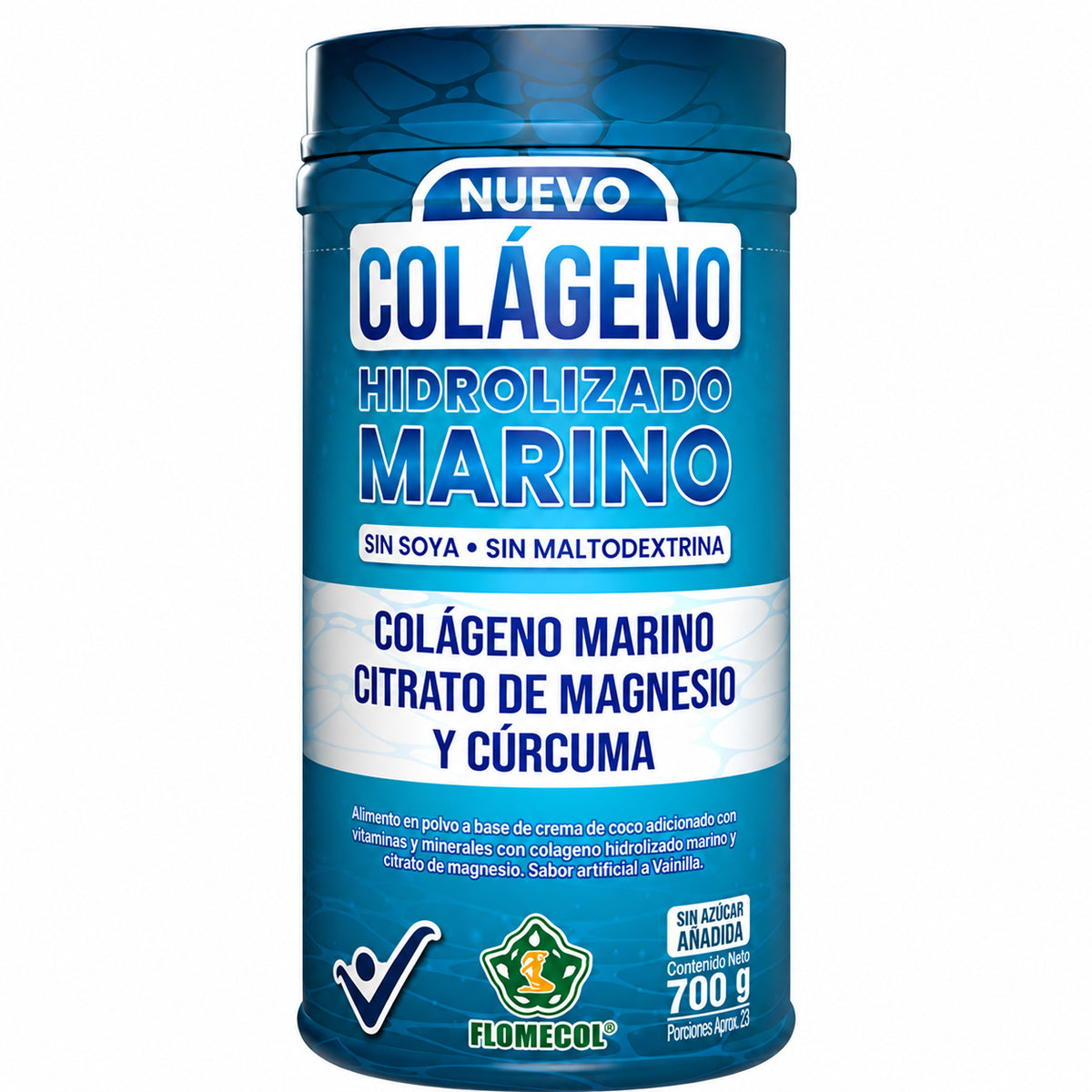 COLAGENO MARINO HIDROLIZADO X700 GR. FLOMECOL · Detalle de producto